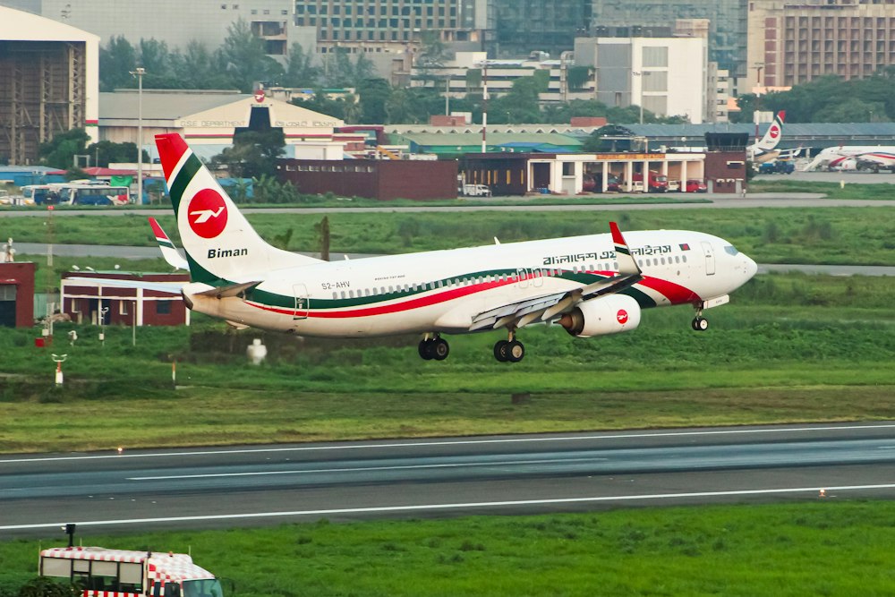 Group flight leaving Dhaka