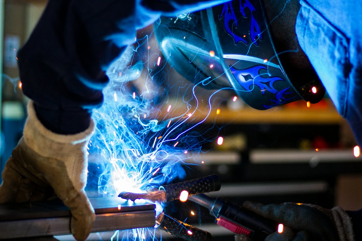 Welding trade test before employer interview